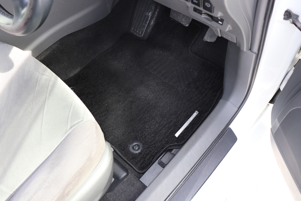 きれいな自動車マット