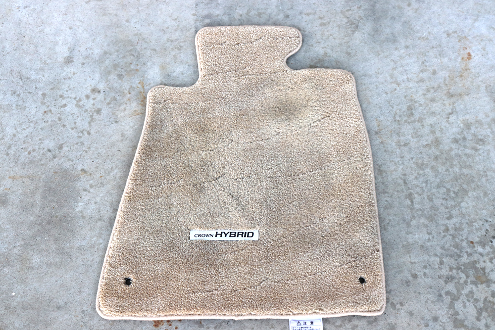 きれいな自動車マット