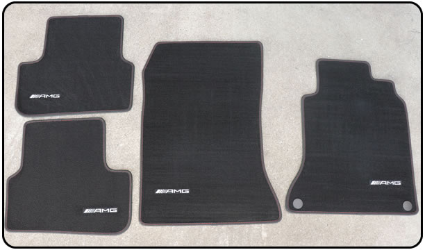 きれいな自動車マット