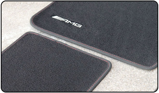 きれいな自動車マット